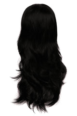 Peruca Samia Negru Intens