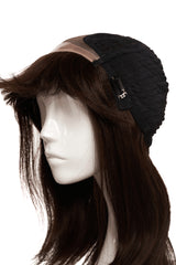 Peruca Naturala HANNAH Saten Inchis