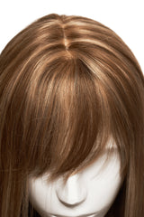 Peruca Naturala HANNAH Saten Deschis Cu Suvite