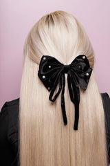 Clama Par Funda Plisata Negru