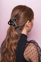 Cleste Par Aplicatii Fundita Dubla Negru