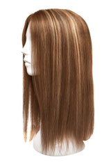 Peruca Naturala ISABEL Saten Deschis Cu Suvite