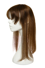 Peruca Partiala Naturala Clip-On Ciocolatiu
