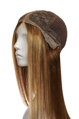 Peruca Naturala PANDORA Saten Natural cu Suvite Blond Miere