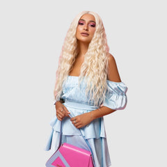 Peruca Amy Blond Deschis