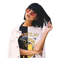 Peruca Naturala INES Negru Intens