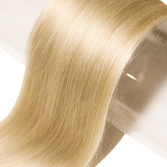 Extensii Invisible Tape-On Par Rusesc Blond Argintiu