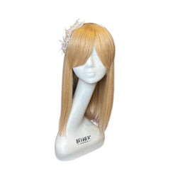 Coronita Aplicatii Bijuterie Alba de Par