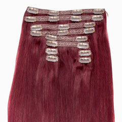Extensii Clip-On Deluxe Burgundy