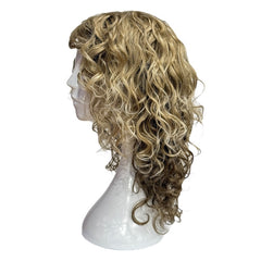 Peruca Naturala Barbara Blond Cenusiu Suvitat