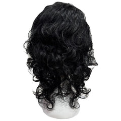 Peruca Naturala Barbara Negru Intens