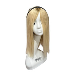 Bentita Catifea Bijuterie Lateral Pietre Neagra