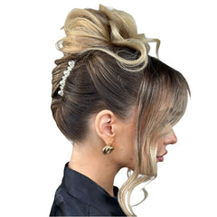 Agrafa Perlute Auriu