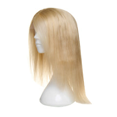 Peruca Naturala Lisa Blond Luminos