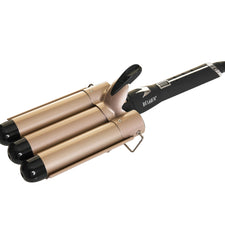 Ondulator Triplu Valuri 32MM GOLD