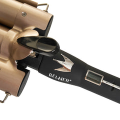 Ondulator Triplu Valuri 32MM GOLD