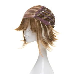 Peruca Naturala GIA Saten Deschis cu Suvite