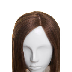 Peruca Naturala Paula Mix Ciocolatiu Roscat