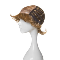 Peruca Mono Lia Saten Deschis cu Suvite