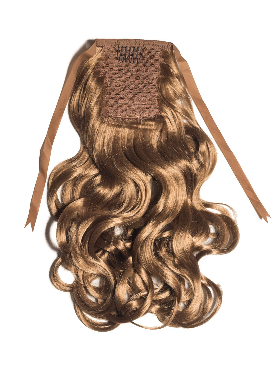 Blond Mediu Coada Par Ondulat