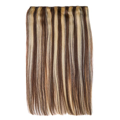 Tresa Clip-On VIP Saten Ciocolatiu cu Suvite