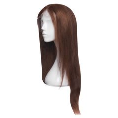 Peruca Naturala Lisa Ciocolatiu