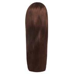 Peruca Naturala Lisa Ciocolatiu