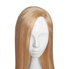 Peruca Partiala Naturala Monofilament 50cm Blond Luminos
