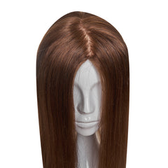 Peruca Partiala Naturala Monofilament 50cm Saten Natural