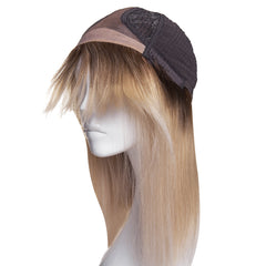 Peruca Naturala HANNAH Ombre Ciocolatiu/Blond Cenusiu