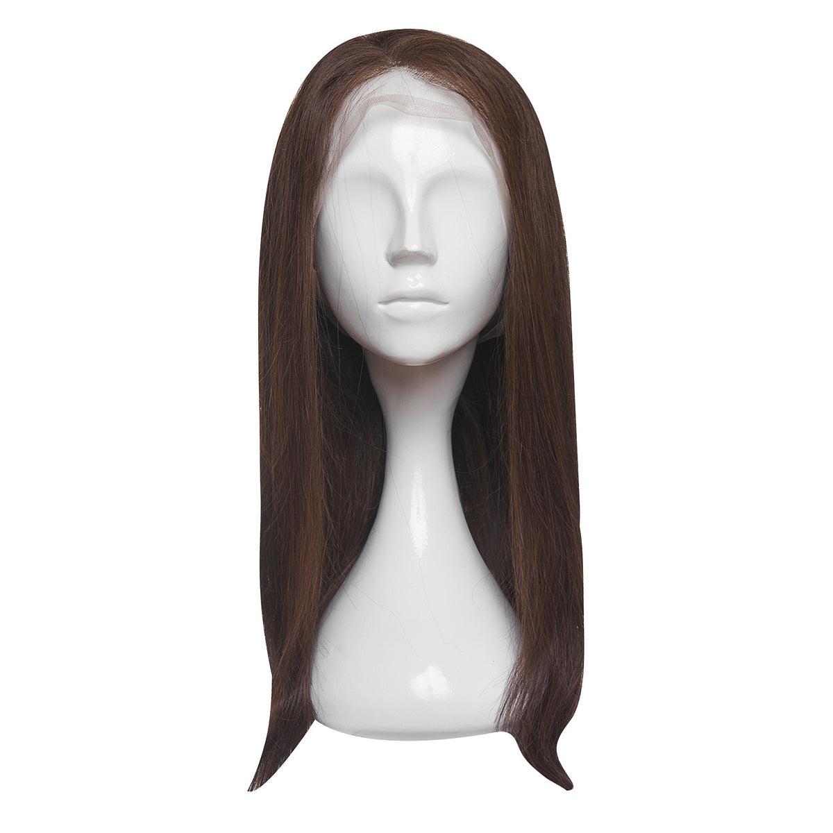 Natural Wig Alina Chocolate Brown