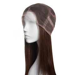 Natural Wig Alina Chocolate Brown