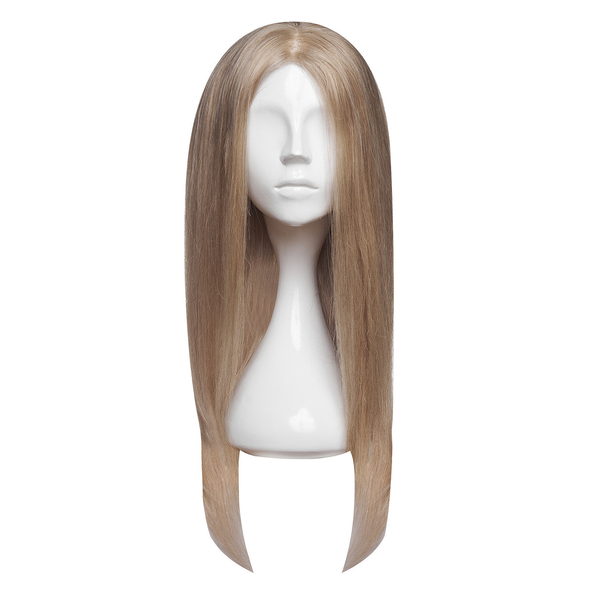 Peruca Naturala Lisa Blond Cenusiu