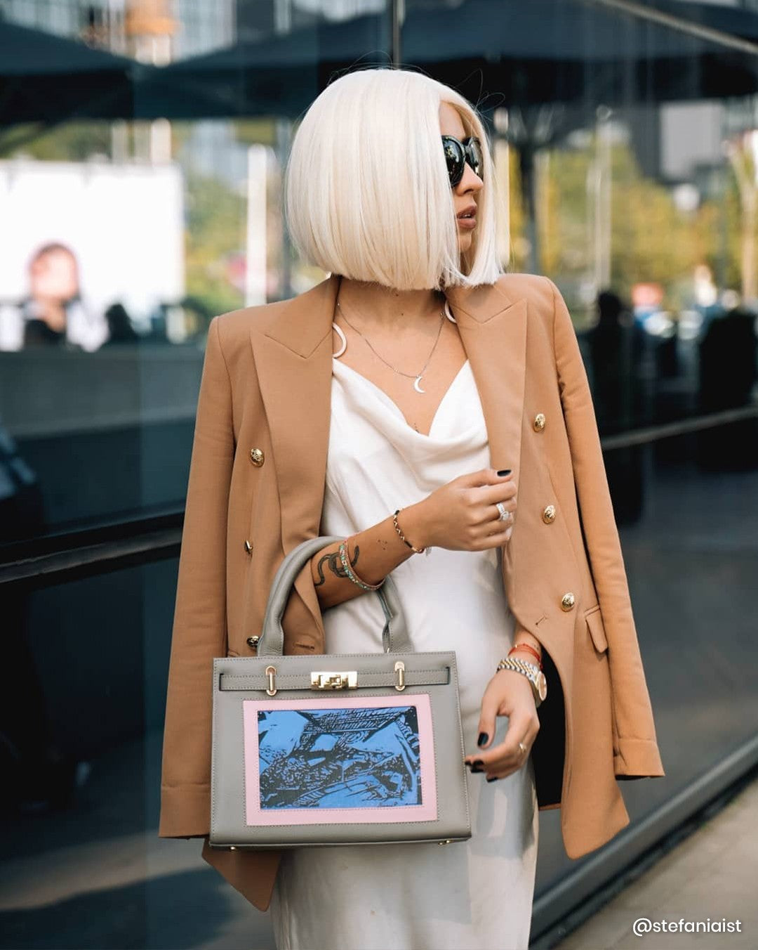 Peruca CELINE Platinat