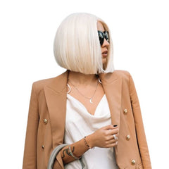 Celebrity Peruca CELINE Platinat