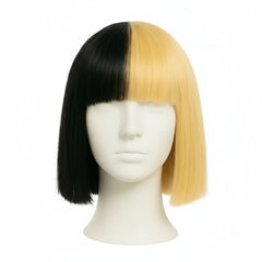 Celebrity Peruca Maribella Blond/Negru