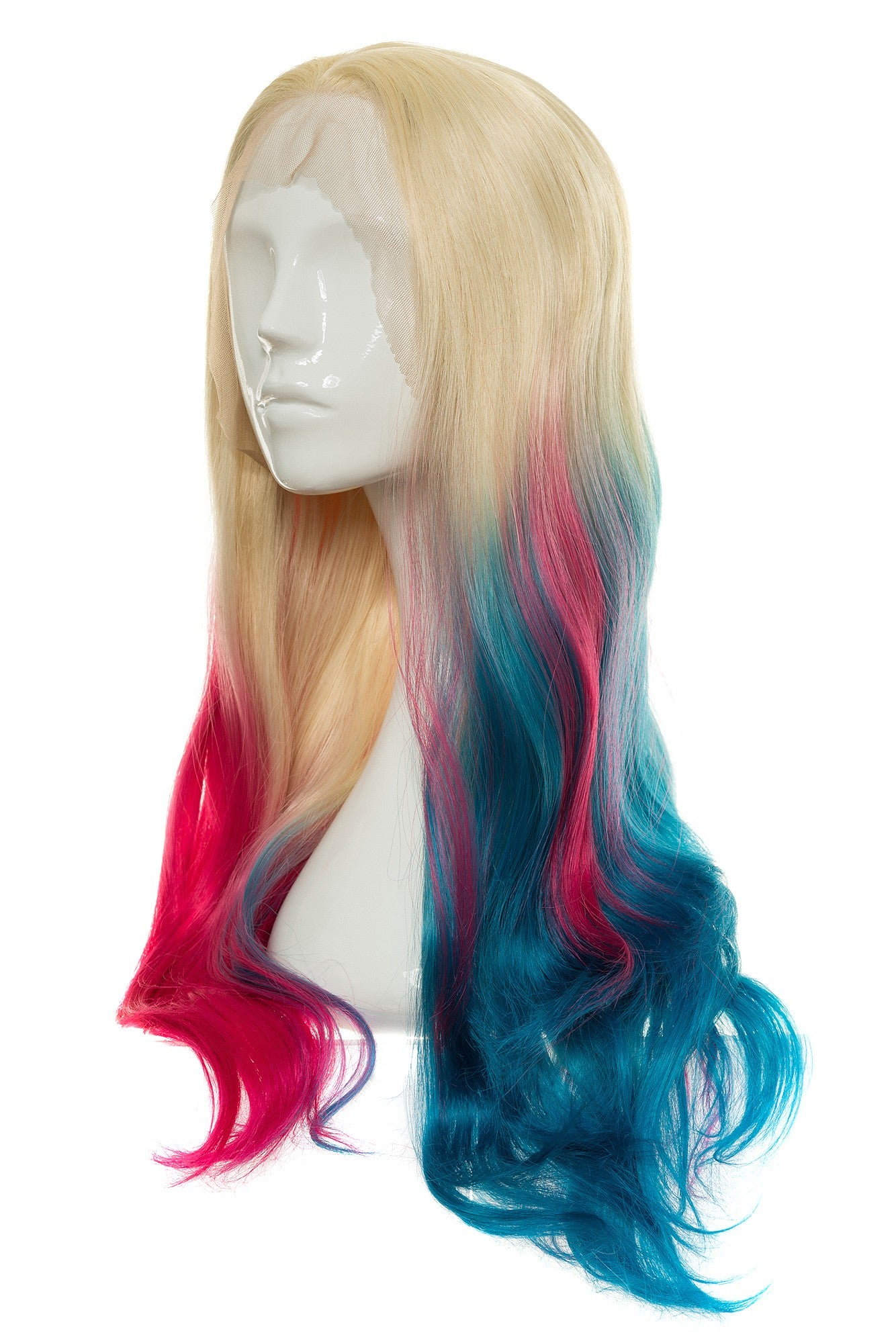 Peruca Harley Ombre Roz-Albastru