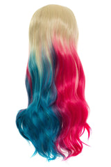 Peruca Harley Ombre Roz-Albastru