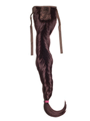 Visiniu Inchis Coada Par Impletit