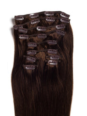 Extensii Clip-On Premium Ciocolatiu