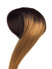 Ombre Ciocolatiu/Blond Miere Clip-On Premium