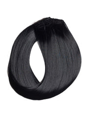 Negru Intens Extensii Clip-On