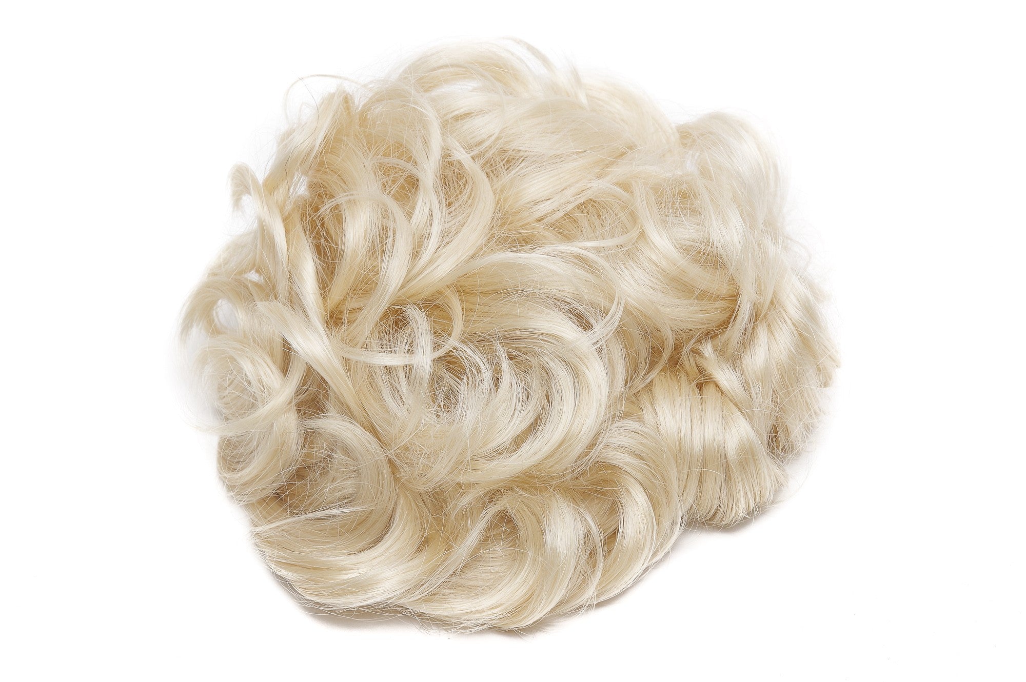 Blond Deschis Coc Bucle