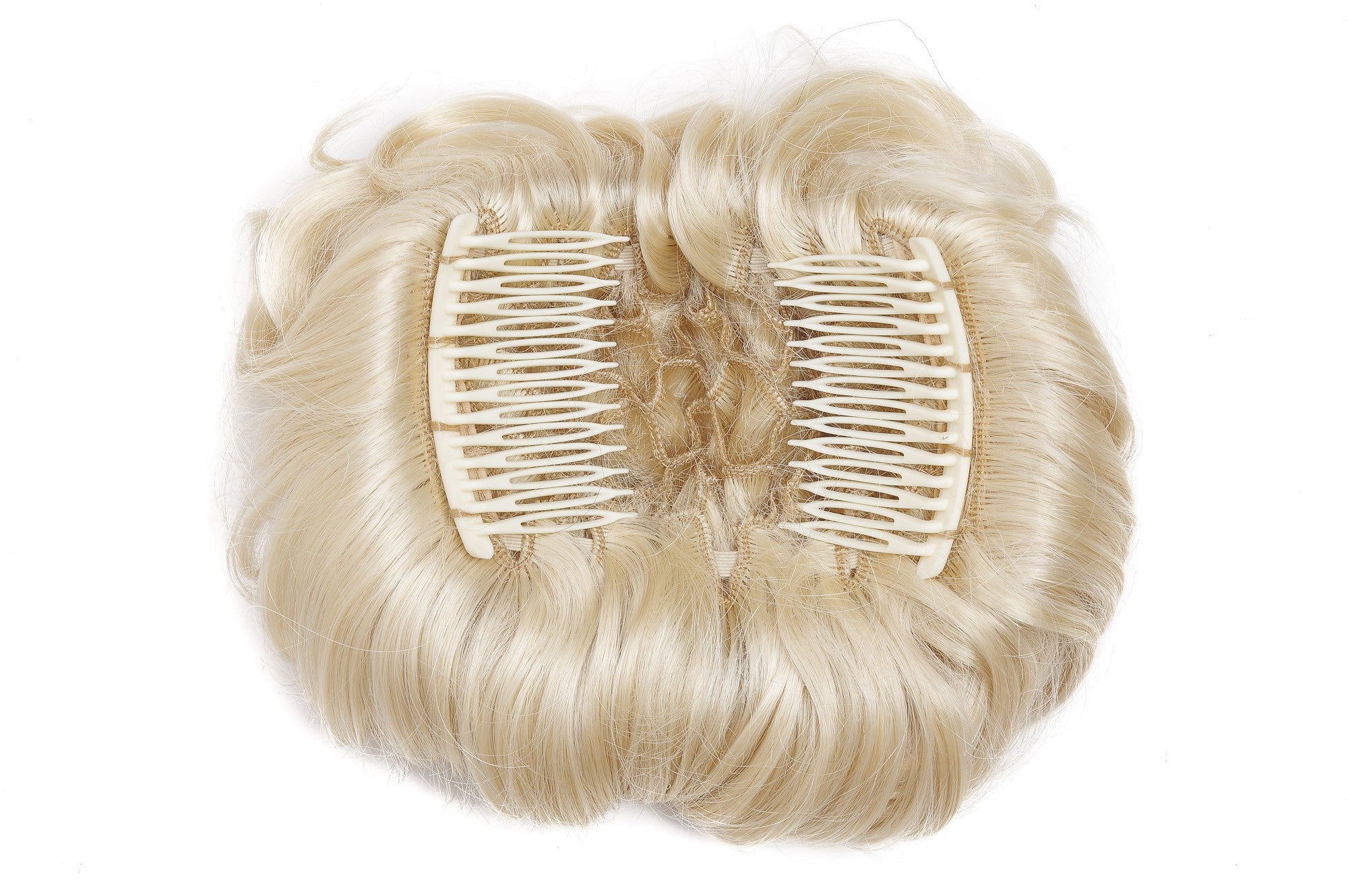 Blond Deschis Coc Bucle