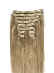 Extensii Blond Gri Clip-On Deluxe