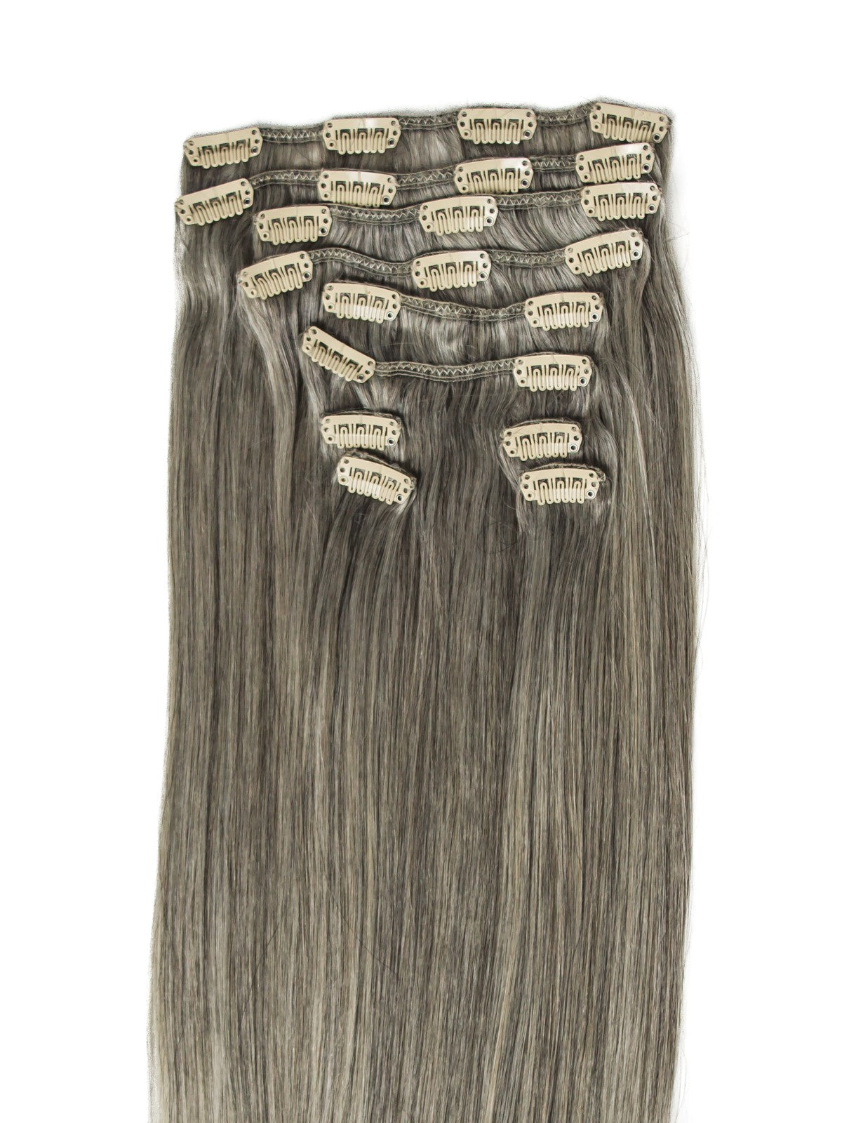 Extensii Grey Clip-On PREMIUM