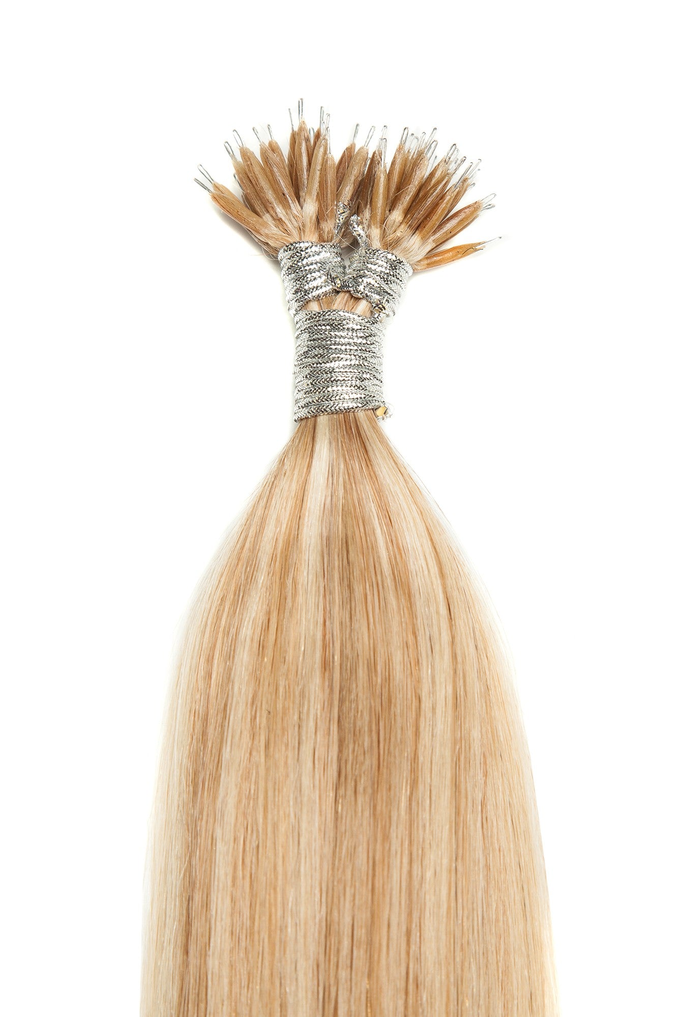 Extensii Nano-Ring Mix Blond Cenusiu