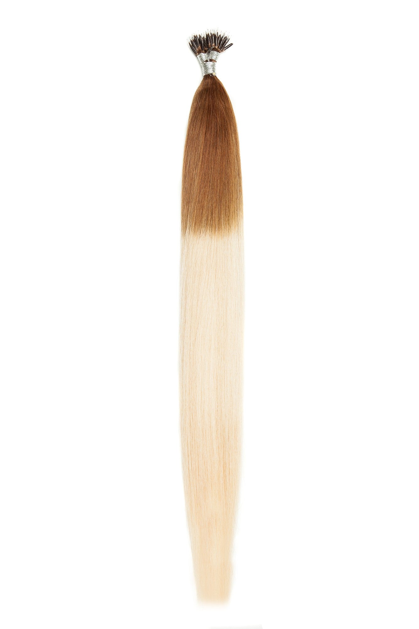 Extensii Nano-Ring Ombre Saten Natural/Blond