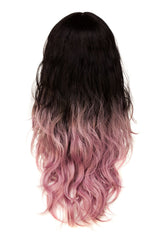 Peruca SERENA Negru-Lila