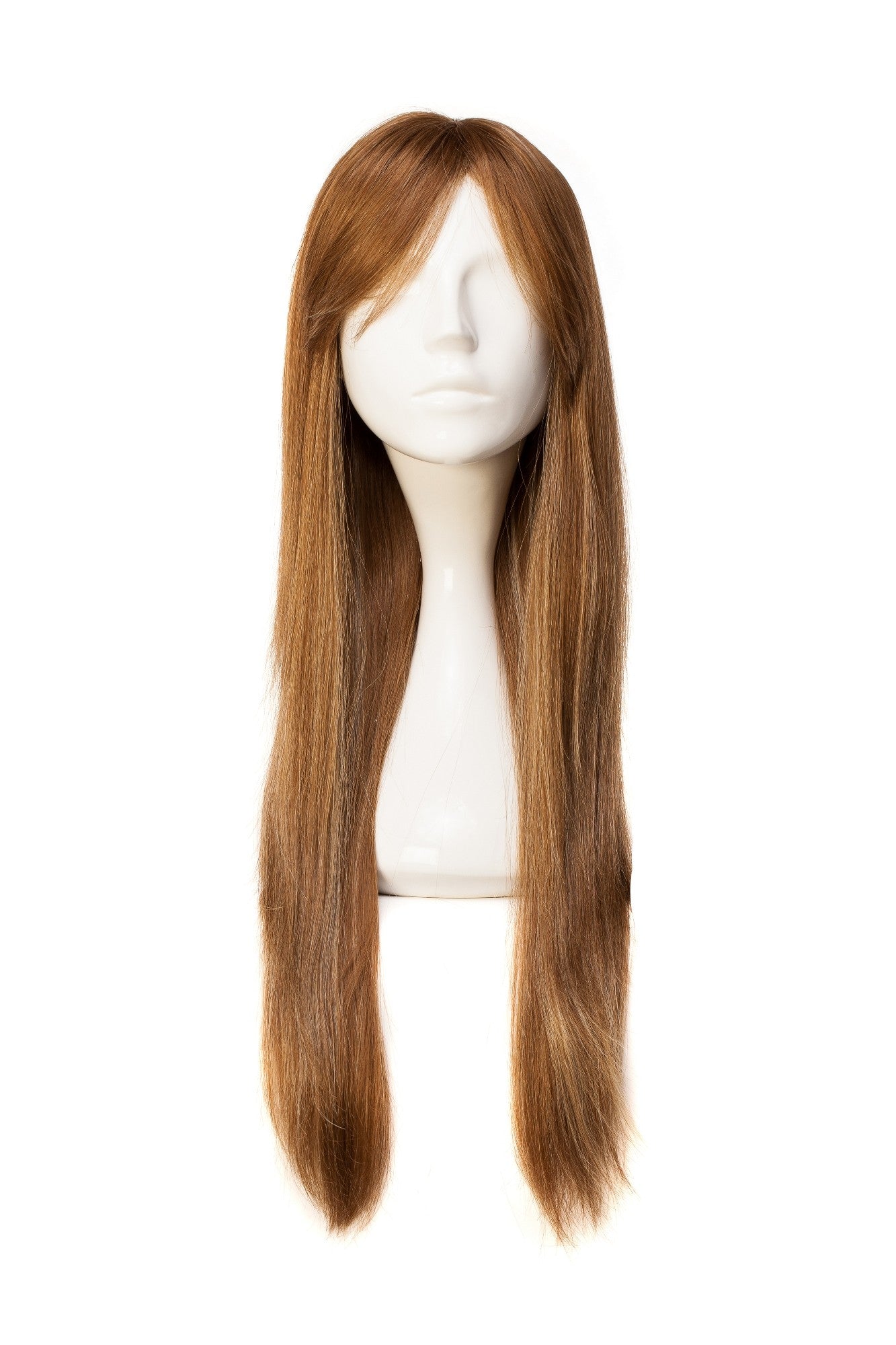 Peruca Naturala ELSA Saten Deschis Cu Suvite